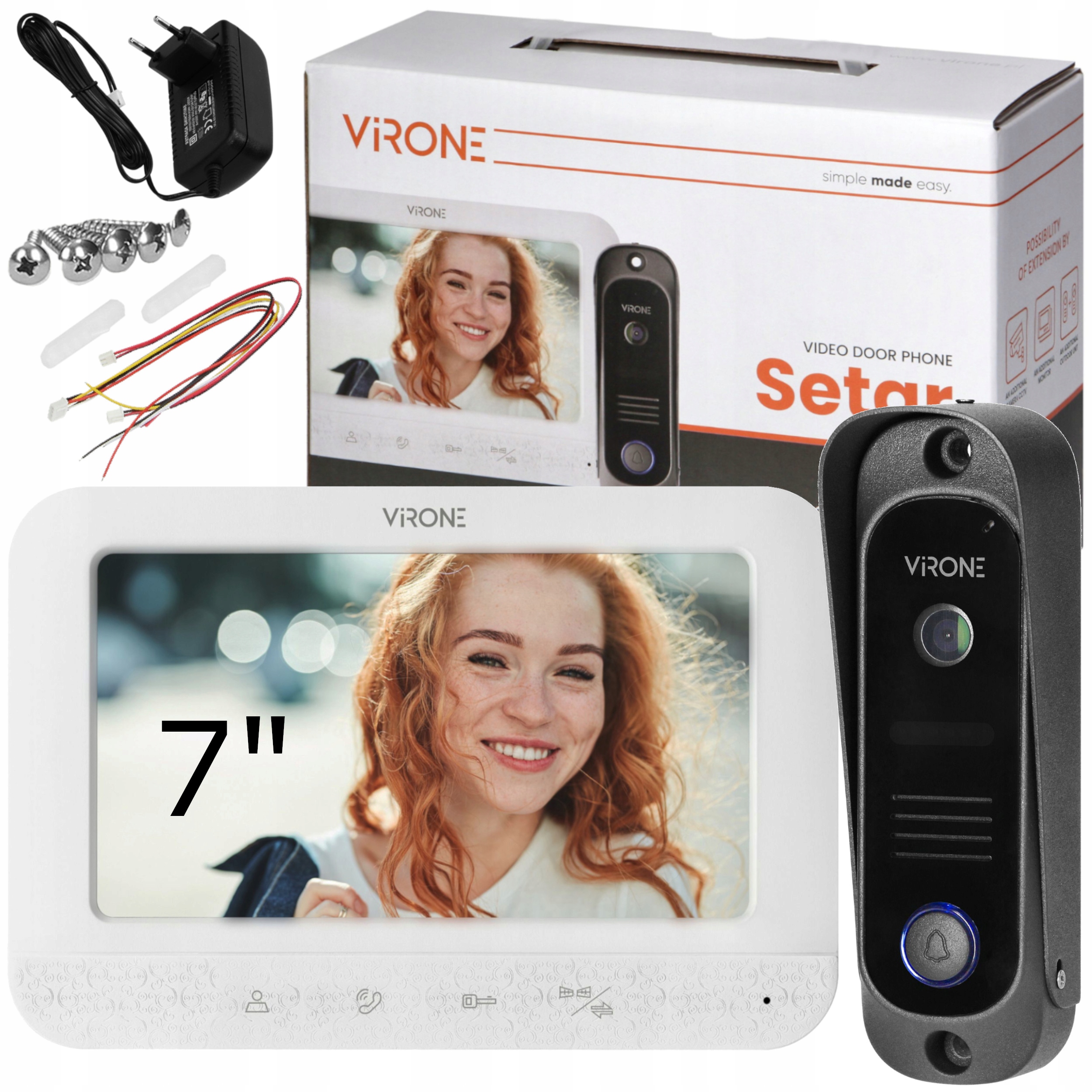 VIDEO INTERPHONE LCD VIDEO INTERPHONE 7" WICKET BATE